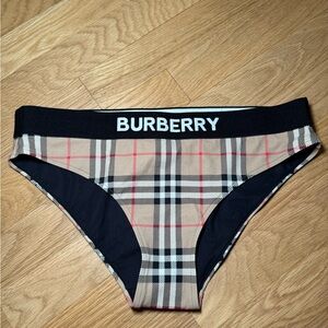 Burberry Check Bikini Bottoms